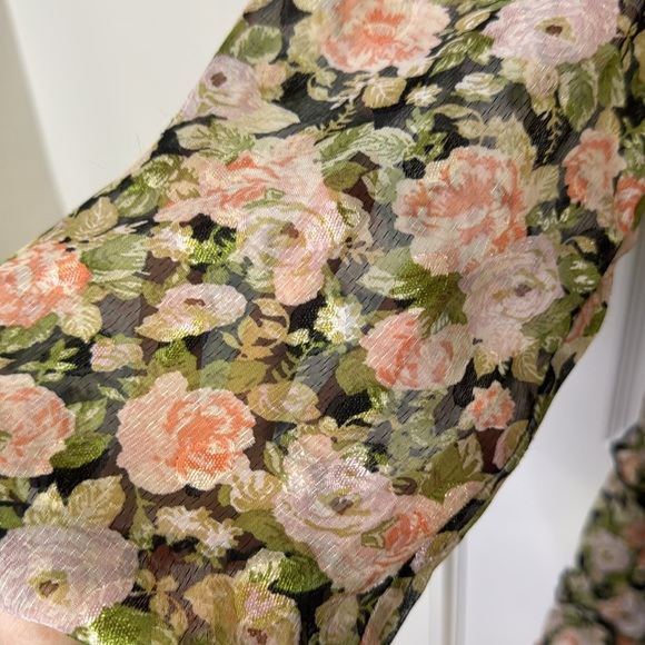 NWT Lush Pink and Green Ruffled Tiered Sundress - Picture 8 of 11